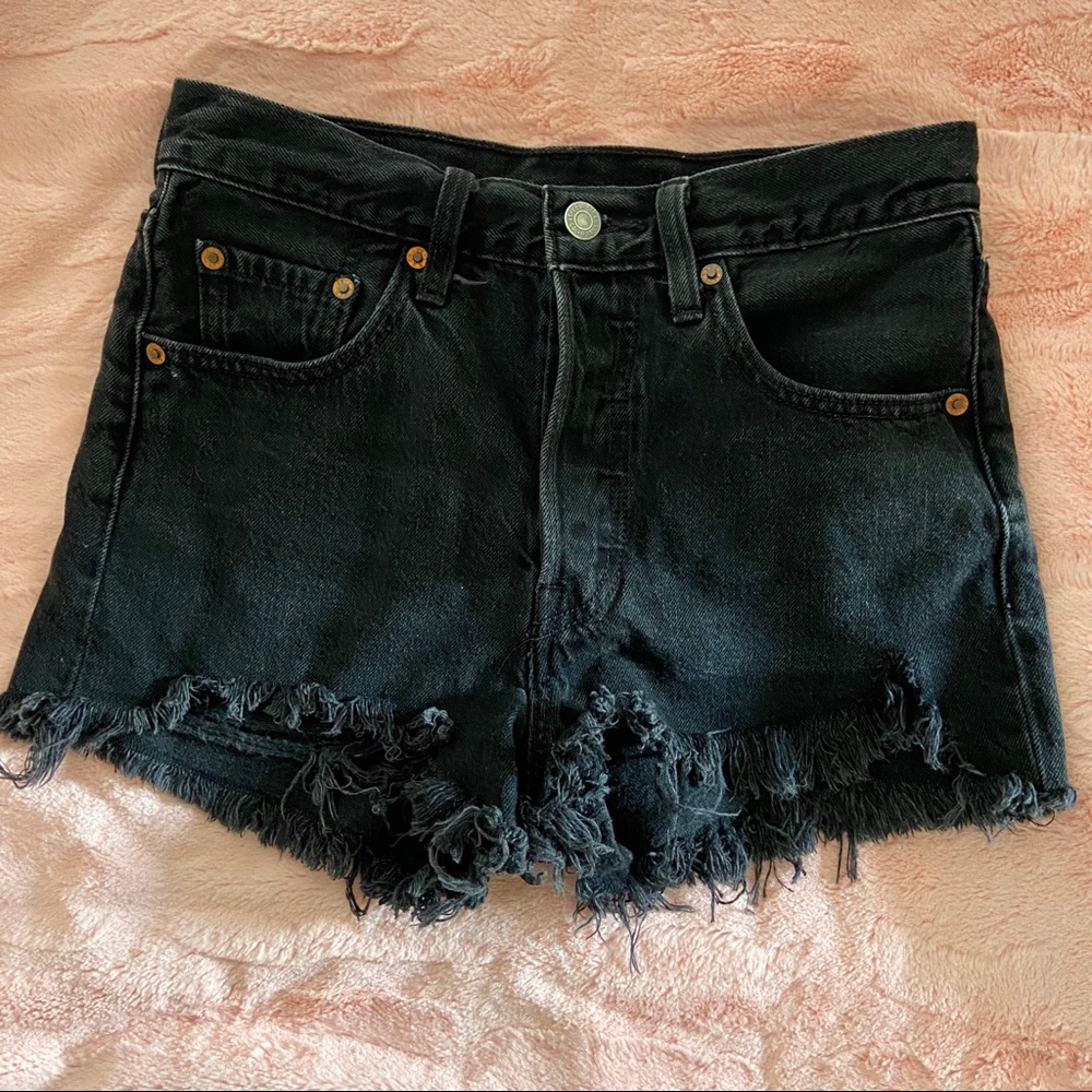 High waisted Levi shorts. Authentic Levi’s
